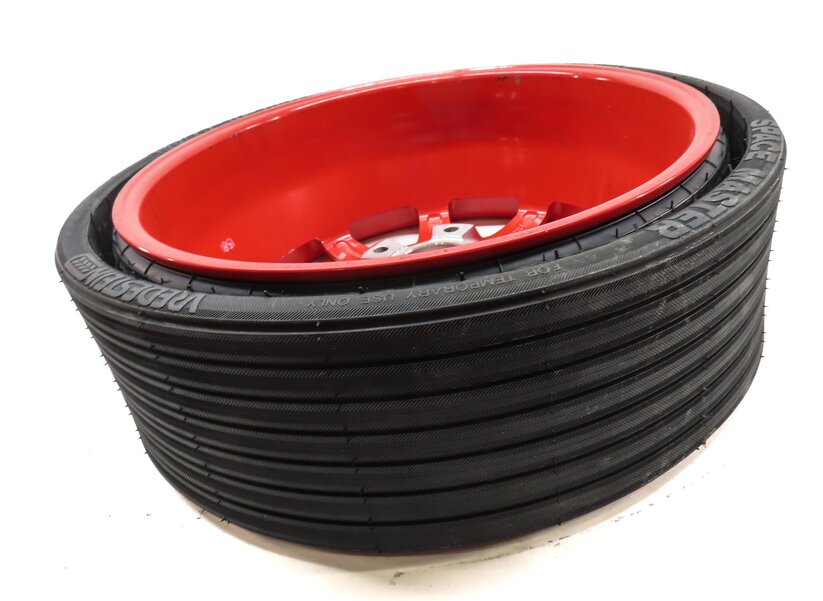 Thumbnail 4: 2003-2012 PORSCHE CAYENNE (955 957 958) 18x6.5 COLLAPSIBLE SPARE TIRE WHEEL RIM
