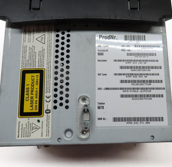Thumbnail 8: 11-16 PORSCHE CAYENNE (958) GPS NAVIGATION DISPLAY SCREEN RADIO STEREO RECEIVER