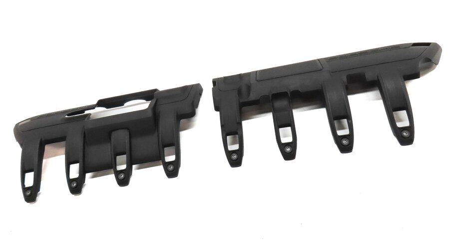 Thumbnail 3: 10-16 PORSCHE CAYENNE PANAMERA 958 970 G1 4.8L LEFT RIGHT ENGINE COVER TRIM SET2