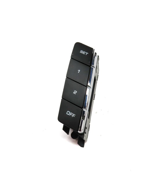 2011 PORSCHE CAYENNE (958) FRONT RIGHT PASSENGER SEAT MEMORY SWITCH BUTTON PANEL