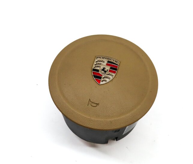 2011-2014 PORSCHE CAYENNE (958) STEERING WHEEL AIRBAG AIR BAG (BEIGE)