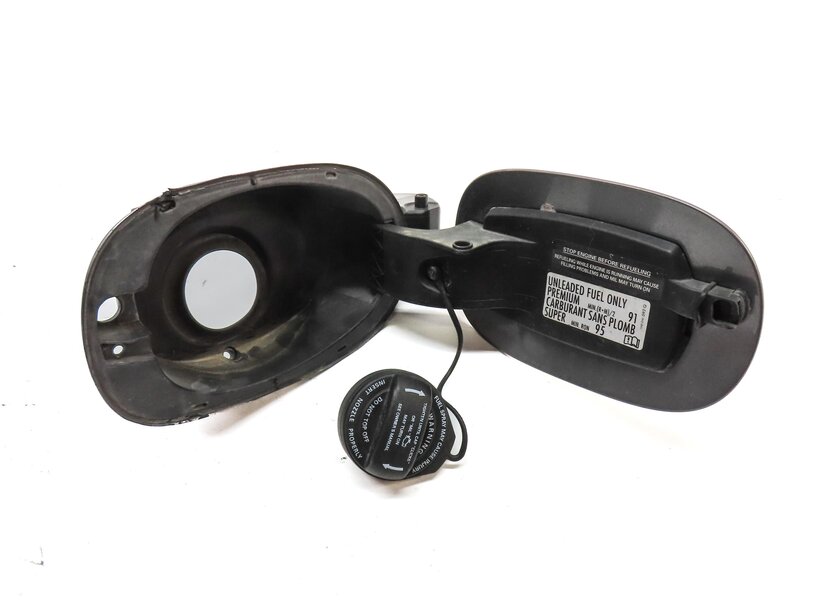 Thumbnail 7: 2011-2018 PORSCHE CAYENNE (958) FUEL TANK DOOR w/ HOUSING (METEOR GREY)
