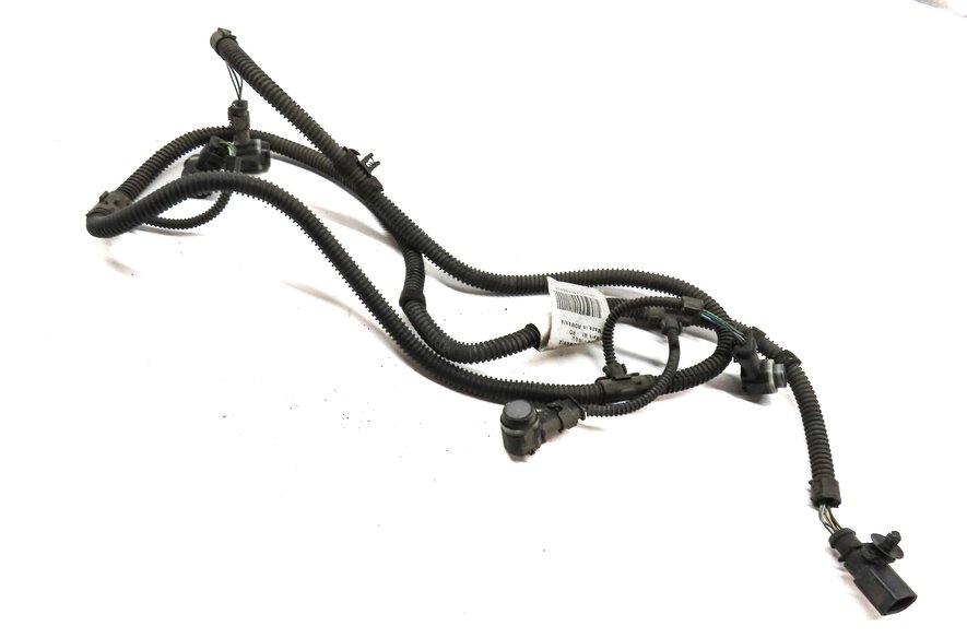 2011 PORSCHE CAYENNE 958 REAR PARK ASSIST PDC SENSOR SET4 (GREY) & WIRE HARNESS