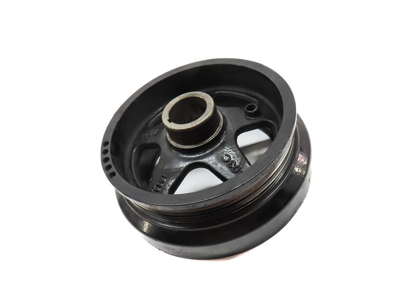 Thumbnail 3: 2011-2018 PORSCHE CAYENNE (958) 4.8L M48 V8 ENGINE - HARMONIC BALANCER PULLEY