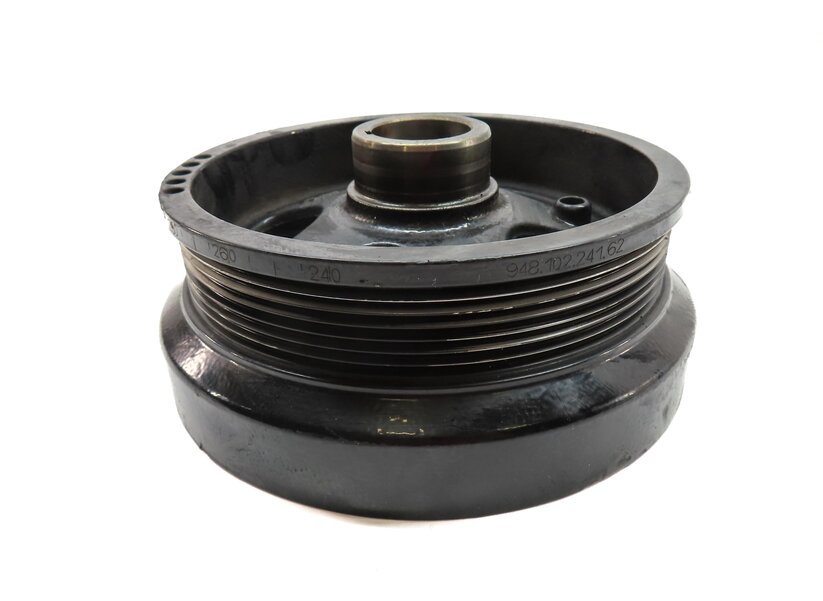 Thumbnail 4: 2011-2018 PORSCHE CAYENNE (958) 4.8L M48 V8 ENGINE - HARMONIC BALANCER PULLEY