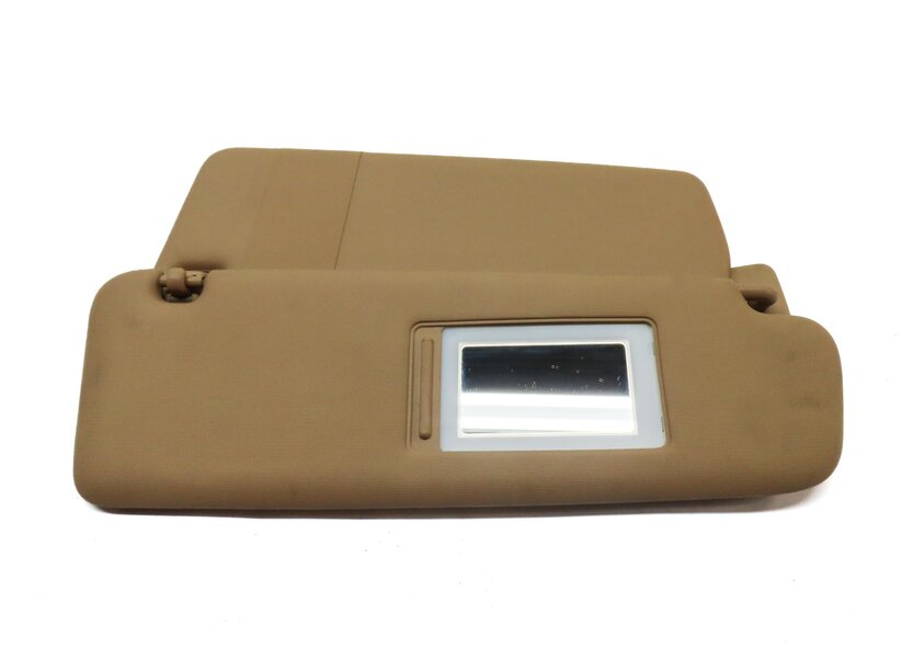 Thumbnail 5: 2011-2014 PORSCHE CAYENNE (958) RIGHT PASSENGER SUNVISOR SUN VISOR SHADE (BEIGE)