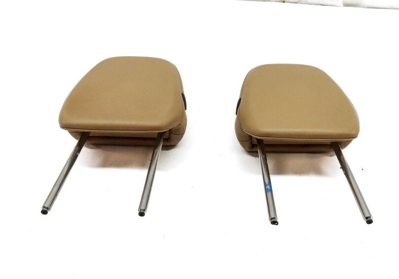 Thumbnail 2: 2011 PORSCHE CAYENNE (958) FRONT LEFT & RIGHT SEAT HEADREST SET 2 (LUXOR BEIGE)