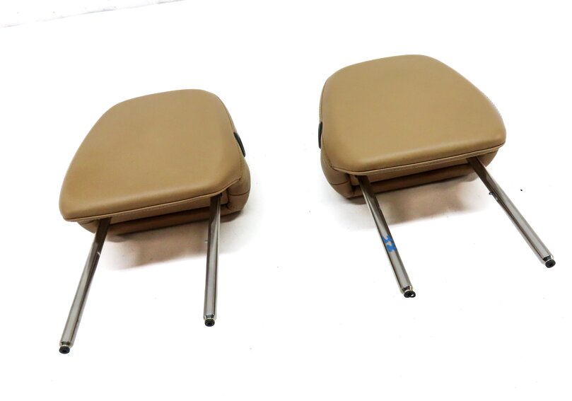 Thumbnail 3: 2011 PORSCHE CAYENNE (958) FRONT LEFT & RIGHT SEAT HEADREST SET 2 (LUXOR BEIGE)
