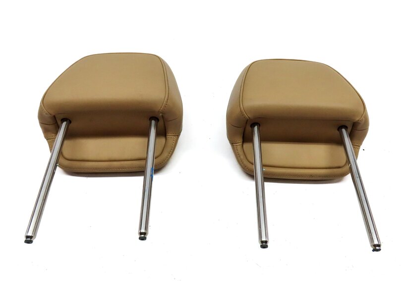 Thumbnail 6: 2011 PORSCHE CAYENNE (958) FRONT LEFT & RIGHT SEAT HEADREST SET 2 (LUXOR BEIGE)