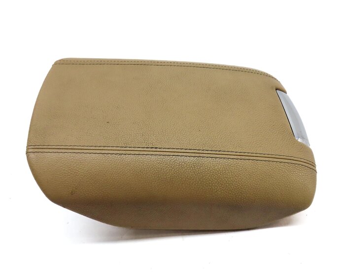 Thumbnail 4: 11-18 PORSCHE CAYENNE (958) FRONT CENTER CONSOLE ARMREST ARM REST LID (BEIGE)