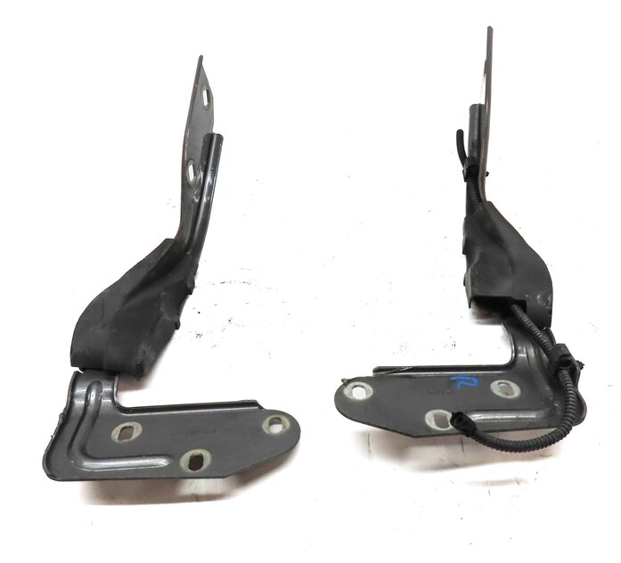 Thumbnail 4: 11-14 PORSCHE CAYENNE (958) FRONT LEFT & RIGHT HOOD HINGE SET 2 (METEOR GRAY)