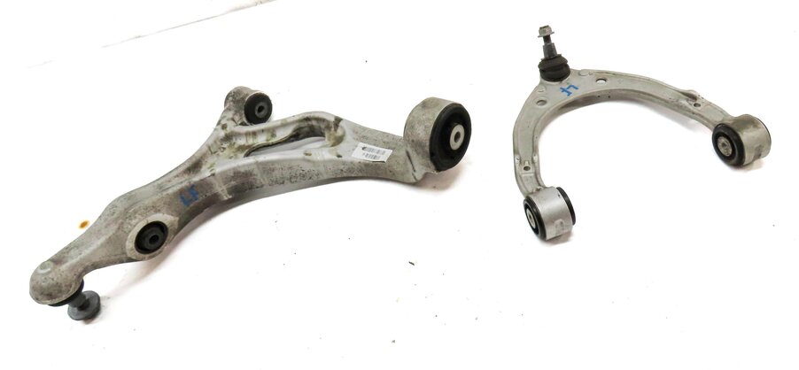 Thumbnail 3: 2011-2018 PORSCHE CAYENNE (958) LEFT FRONT DRIVER UPPER CONTROL ARM SET 2