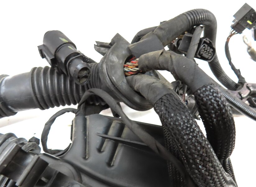 Thumbnail 11: 2011 PORSCHE CAYENNE (958) 4.8L NON-TURBO ENGINE WIRE WIRING HARNESS 94860715500