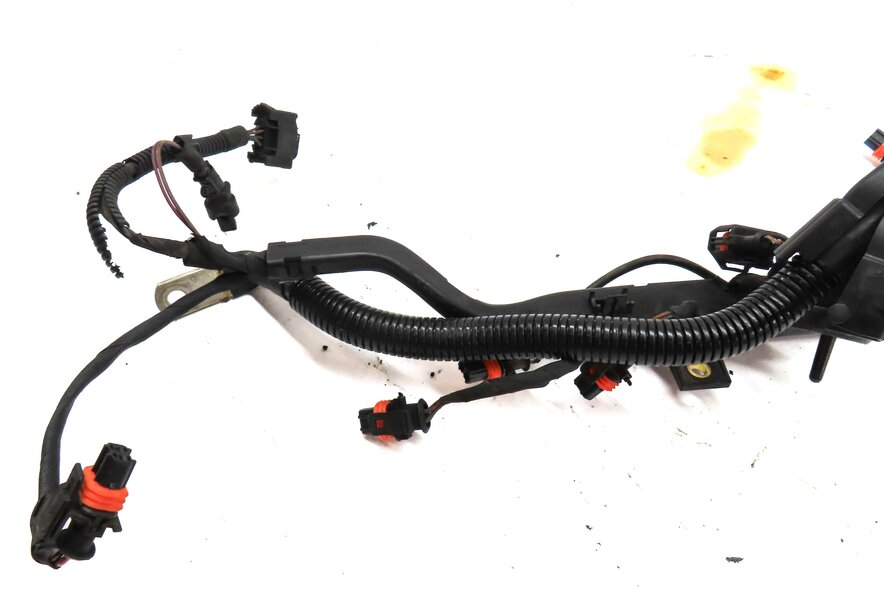 Thumbnail 12: 2011 PORSCHE CAYENNE (958) 4.8L NON-TURBO ENGINE WIRE WIRING HARNESS 94860715500