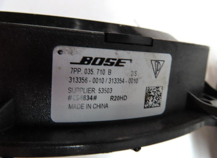Thumbnail 11: 2011 PORSCHE CAYENNE (958) WOOFER MIDRANGE TWEETER FRONT REAR BOSE SPEAKER SET13