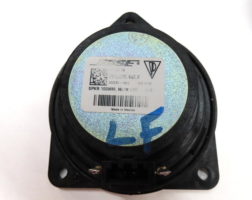 Thumbnail 13: 2011 PORSCHE CAYENNE (958) WOOFER MIDRANGE TWEETER FRONT REAR BOSE SPEAKER SET13