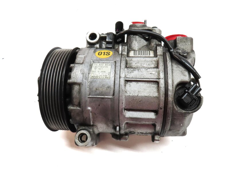 Thumbnail 6: 11-18 PORSCHE CAYENNE (958) 4.8L M48 V8 - A/C AIR CONDITIONING COMPRESSOR PUMP