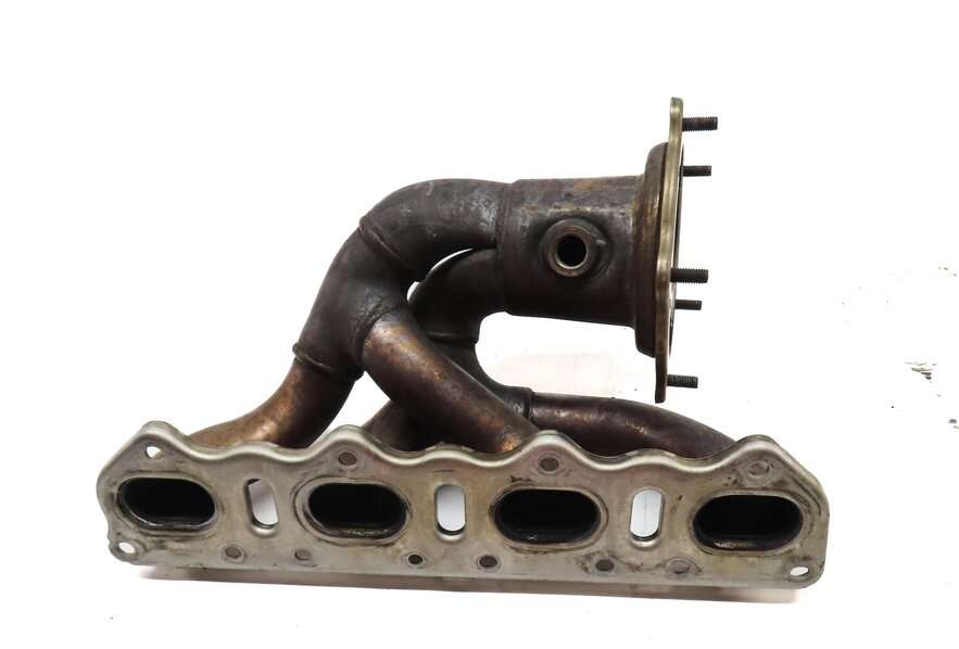 Thumbnail 7: 2008-2014 PORSCHE CAYENNE (958) 4.8L V8 *NON TURBO* ENGINE EXHAUST MANIFOLD SET