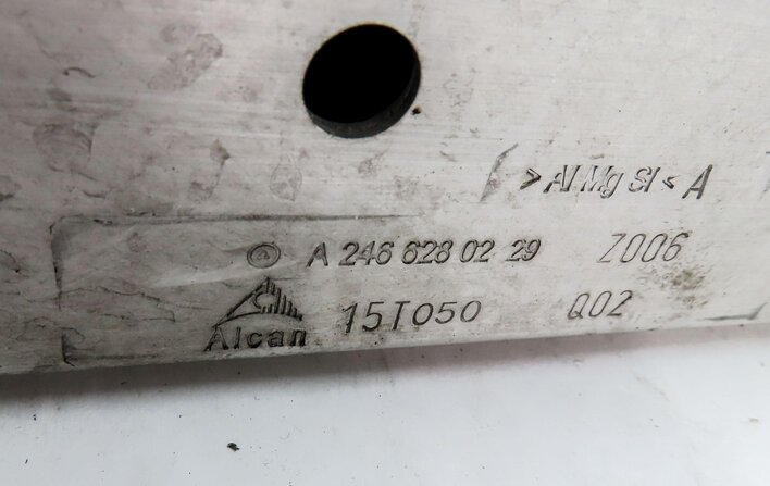 Thumbnail 19: 14-17 MERCEDES B ELECTRIC (W242) RADIATOR SUPPORT MOUNT BRACKET ASSEMBLY