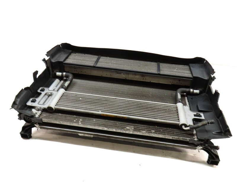 14-17 MERCEDES B ELECTRIC (W242) RADIATOR CONDENSER COOLER SHROUD ASSEMBLY