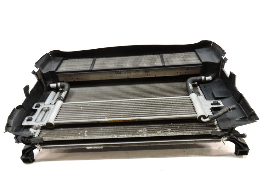 Thumbnail 2: 14-17 MERCEDES B ELECTRIC (W242) RADIATOR CONDENSER COOLER SHROUD ASSEMBLY