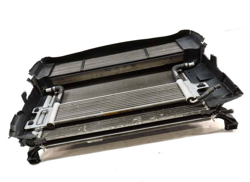 Thumbnail 3: 14-17 MERCEDES B ELECTRIC (W242) RADIATOR CONDENSER COOLER SHROUD ASSEMBLY