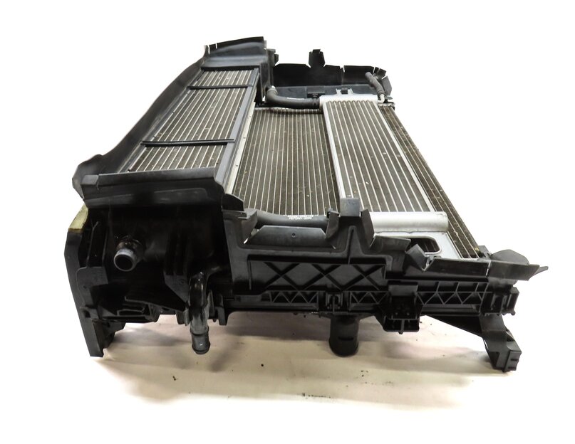 Thumbnail 5: 14-17 MERCEDES B ELECTRIC (W242) RADIATOR CONDENSER COOLER SHROUD ASSEMBLY