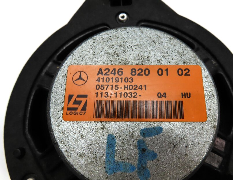 Thumbnail 10: 2015 MERCEDES B200e ELECTRIC (W242 W246) LOGIC-7 AUDIO SPEAKER SET w/ SUBWOOFER