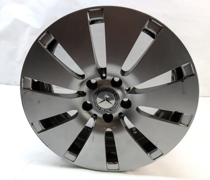 Thumbnail 3: 15-17 MERCEDES B ELECTRIC (W242) 17x7 ALUMINUM ALLOY 10-SPOKE WHEEL RIM SET-4