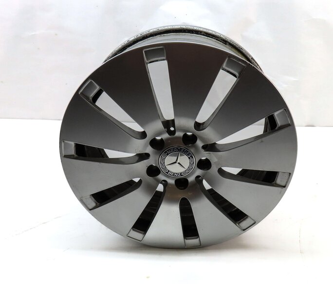 Thumbnail 5: 15-17 MERCEDES B ELECTRIC (W242) 17x7 ALUMINUM ALLOY 10-SPOKE WHEEL RIM SET-4