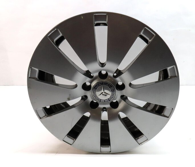 Thumbnail 6: 15-17 MERCEDES B ELECTRIC (W242) 17x7 ALUMINUM ALLOY 10-SPOKE WHEEL RIM SET-4