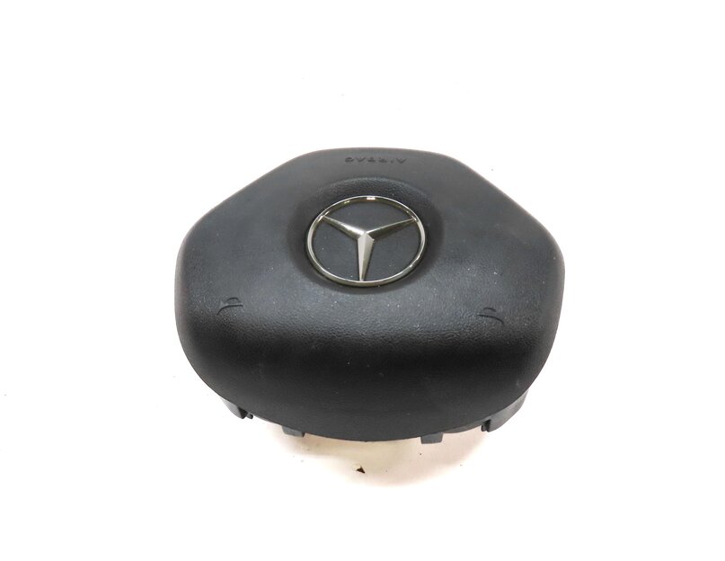Thumbnail 4: 13-17 MERCEDES B ELECTRIC (W242) FRONT LEFT DRIVER STEERING WHEEL AIRBAG (BLACK)