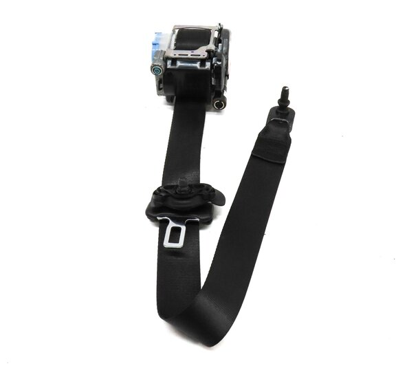 Thumbnail 2: 14-17 MERCEDES B ELECTRIC (W242) LEFT DRIVER SEATBELT RETRACTOR (BLACK)