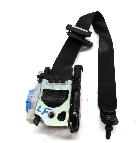 Thumbnail 4: 14-17 MERCEDES B ELECTRIC (W242) LEFT DRIVER SEATBELT RETRACTOR (BLACK)