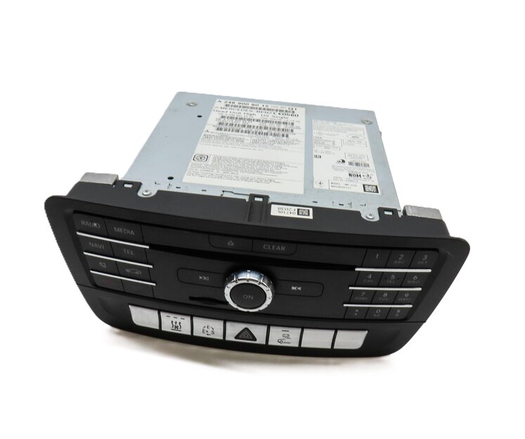 Thumbnail 1: 2015 MERCEDES B ELECTRIC (W242) RADIO GPS PHONE NAVIGATION SD CD STEREO RECEIVER