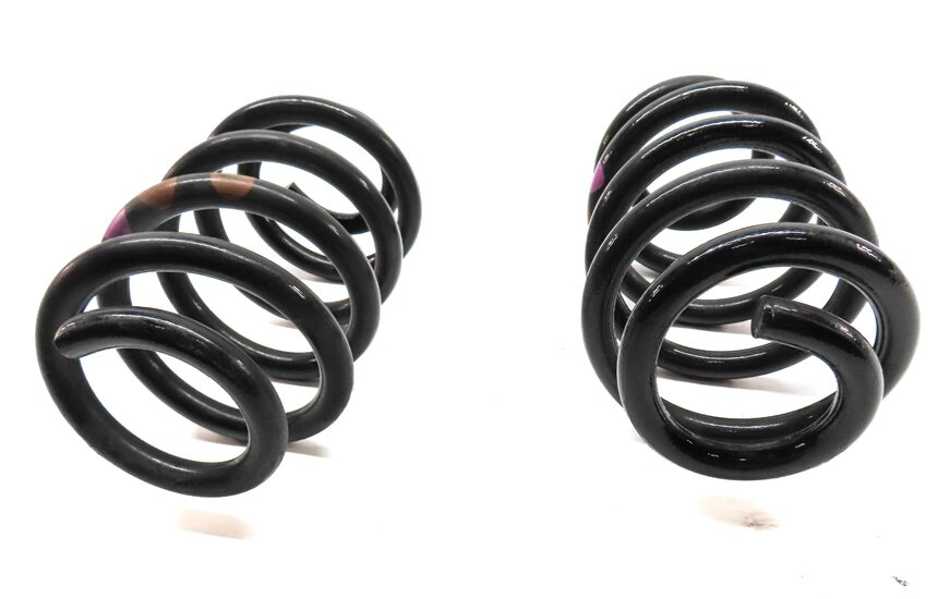 Thumbnail 4: 14-17 MERCEDES B ELECTRIC (W242) REAR LEFT & RIGHT SUSPENSION COIL SPRING SET-2