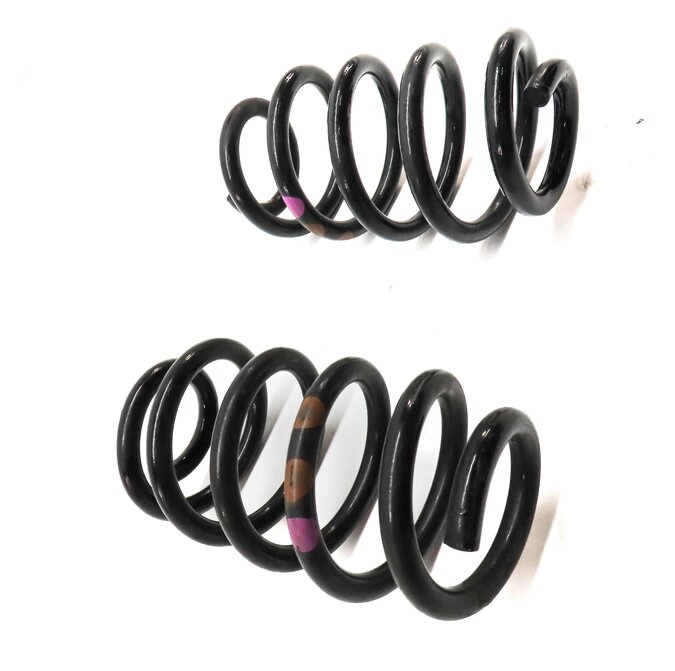 Thumbnail 5: 14-17 MERCEDES B ELECTRIC (W242) REAR LEFT & RIGHT SUSPENSION COIL SPRING SET-2