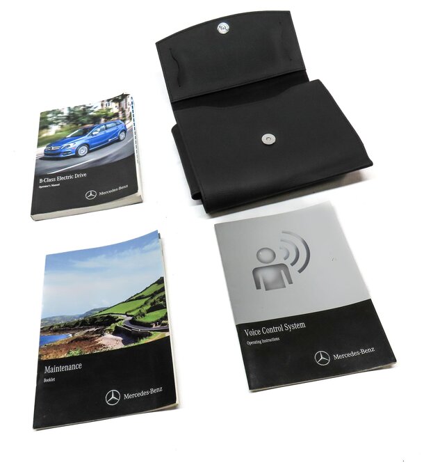Thumbnail 3: 2015 MERCEDES B200e ELECTRIC (W242 W246) OWNERS MANUAL BOOK BOOKLET GUIDE SET