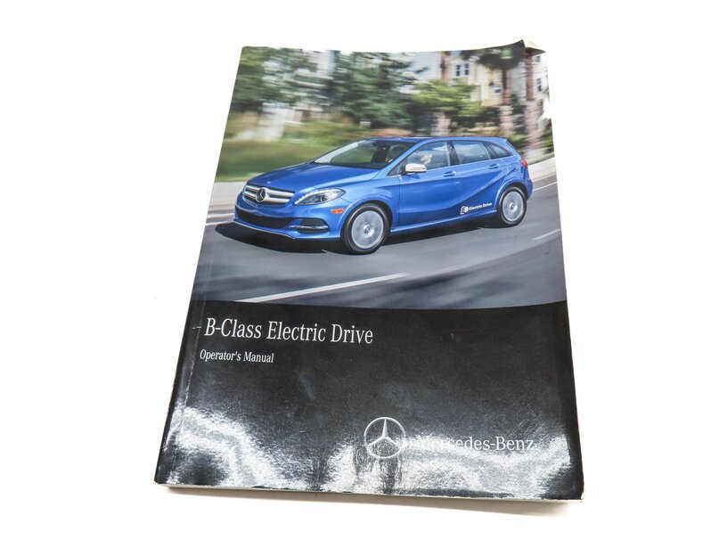 Thumbnail 6: 2015 MERCEDES B200e ELECTRIC (W242 W246) OWNERS MANUAL BOOK BOOKLET GUIDE SET