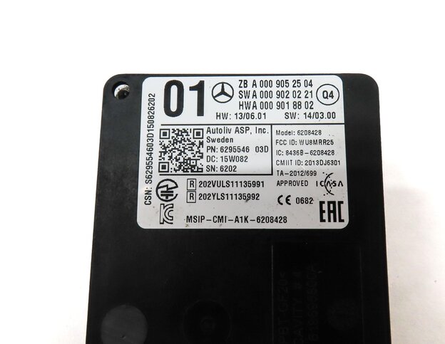 Thumbnail 5: 2015 MERCEDES B200e ELECTRIC (W242 W246) REAR BLIND SPOT RADAR SENSOR MODULE