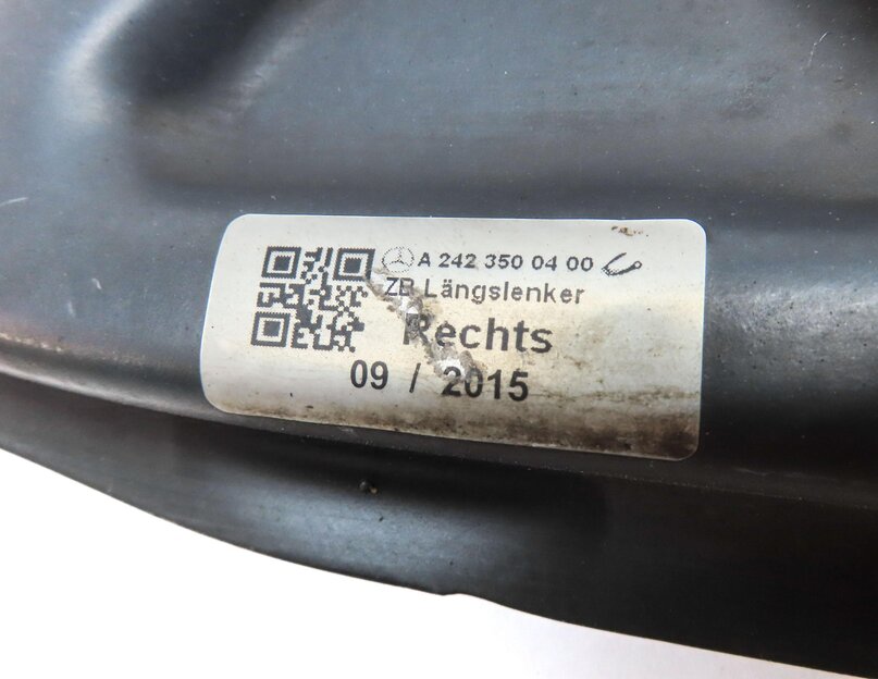 Thumbnail 8: 14-17 MERCEDES B ELECTRIC (W242) REAR LEFT & RIGHT LOWER CONTROL ARM SET-2