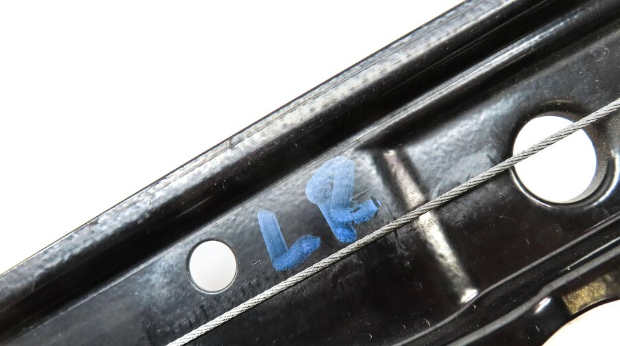 Thumbnail 7: 14-17 MERCEDES B ELECTRIC (W242) REAR LEFT DOOR WINDOW REGULATOR