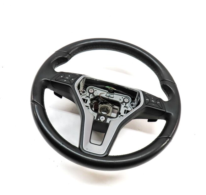 15-20 MERCEDES B GLA CLASS (W242 X156) 3-SPOKE STEERING WHEEL w/ SHIFT PADDLES