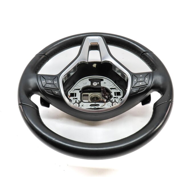 Thumbnail 4: 15-20 MERCEDES B GLA CLASS (W242 X156) 3-SPOKE STEERING WHEEL w/ SHIFT PADDLES