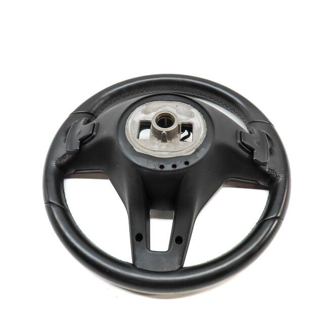 Thumbnail 5: 15-20 MERCEDES B GLA CLASS (W242 X156) 3-SPOKE STEERING WHEEL w/ SHIFT PADDLES