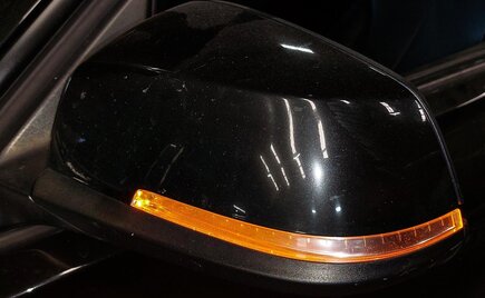 Thumbnail 2: 12-13 BMW 328i 335i (F30) SEDAN LEFT P-FOLD AUTODIM MEMORY DOOR MIRROR (BLACK)