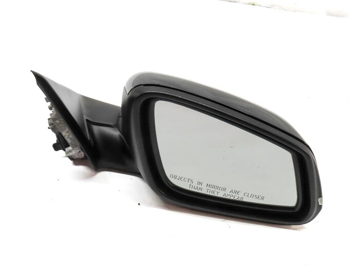 12-13 BMW 328i 335i (F30) SEDAN RIGHT P-FOLD AUTO DIM MEMORY DOOR MIRROR (BLACK)