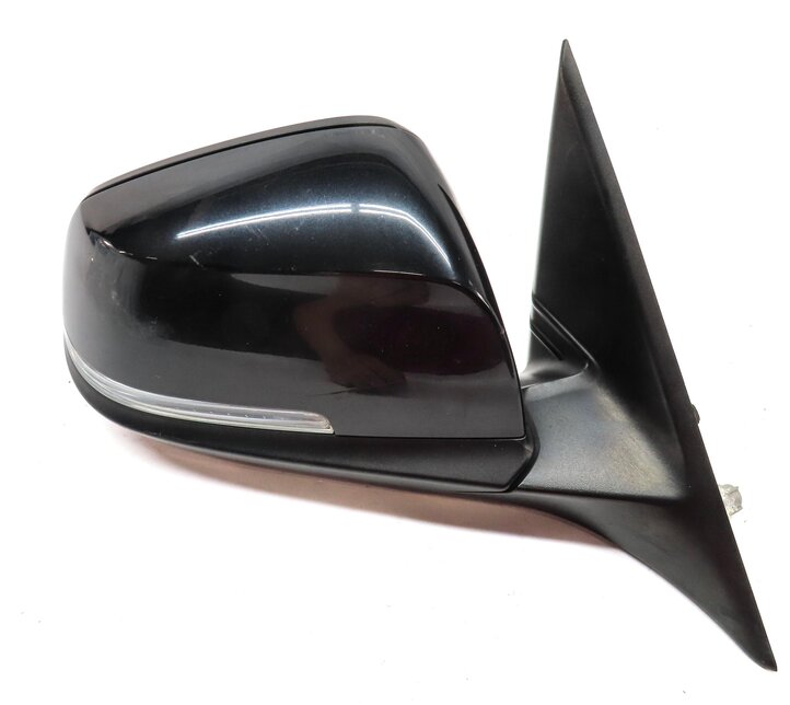 Thumbnail 6: 12-13 BMW 328i 335i (F30) SEDAN RIGHT P-FOLD AUTO DIM MEMORY DOOR MIRROR (BLACK)