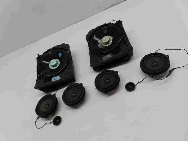 Thumbnail 3: 2013 BMW 328i SEDAN (F30) FRONT REAR WOOFER MIDRANGE TWEETER SPEAKER SET 8