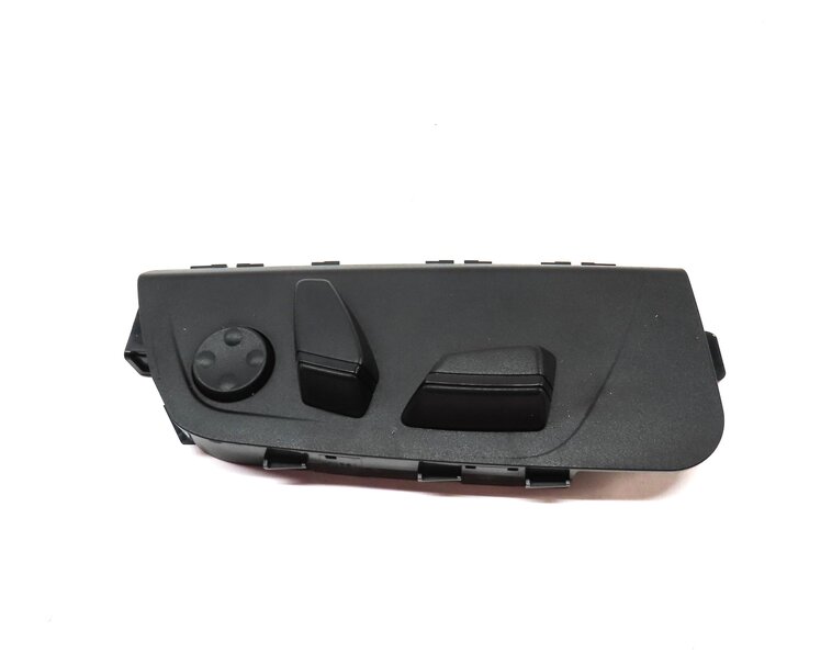 Thumbnail 2: 2013 BMW 328i SEDAN F30 FRONT RIGHT PASSENGER SEAT ADJUST SWITCH w/ LUMBAR BLACK